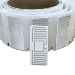 Etiquetas de lavander&iacute;a RFID satinada de sellado 