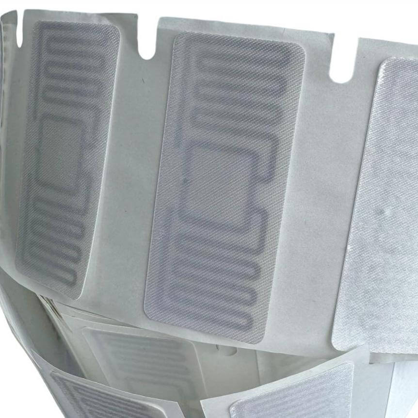 Etiquetas de lavandería RFID satinada de sellado 