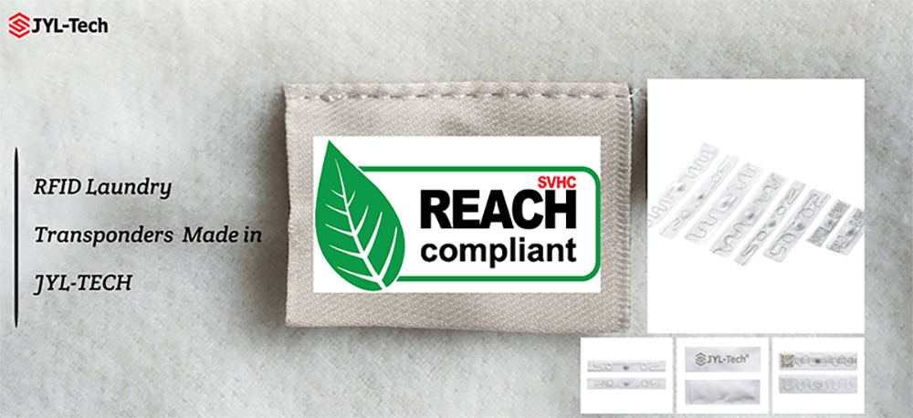 ¡Los transpondedores RFID para lavandería de JYL-Tech ahora cuentan con la certificación REACH SVHC!
